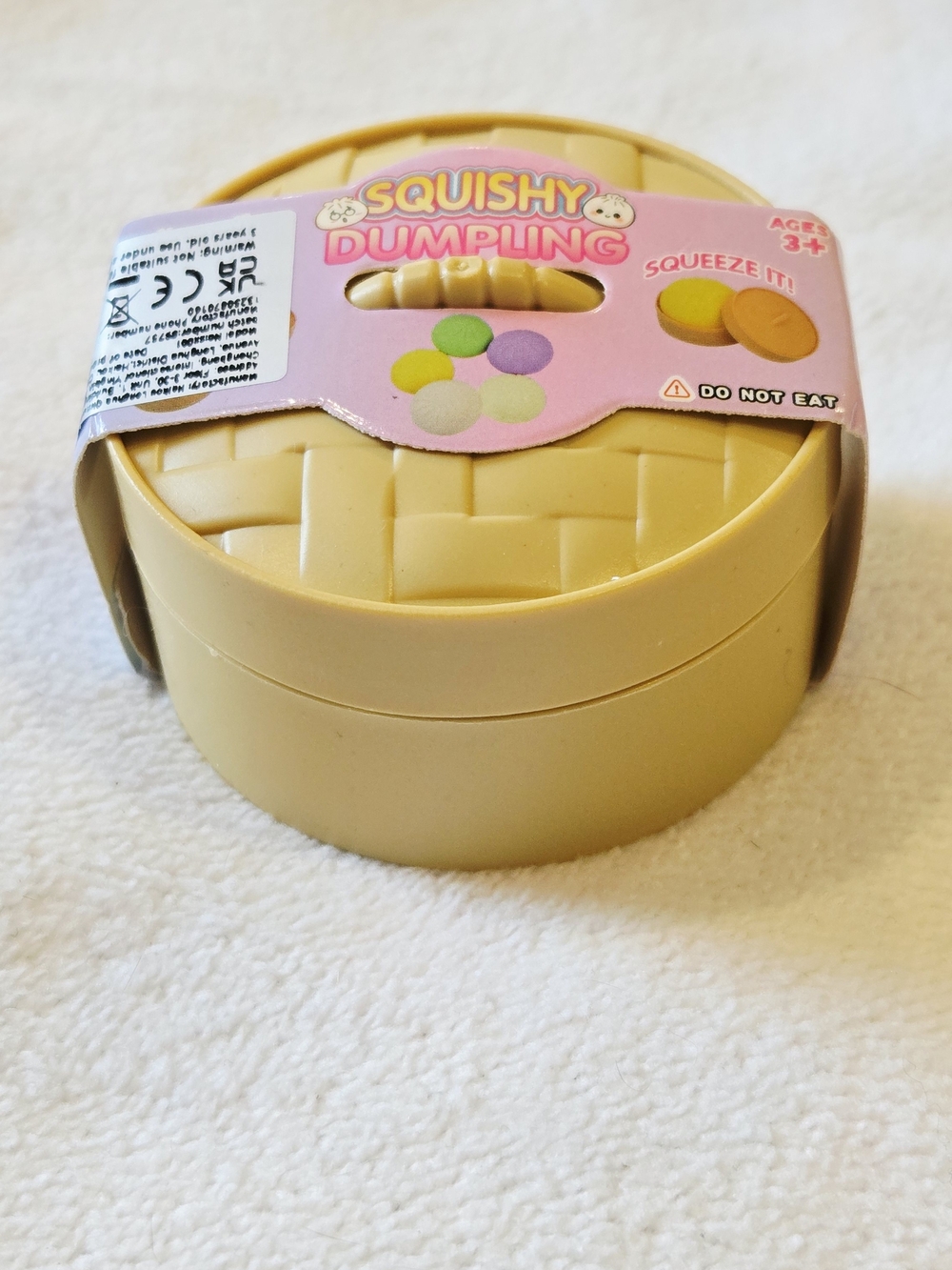 Sensory Squeeze Toy - Beige - Picture 2 of 3